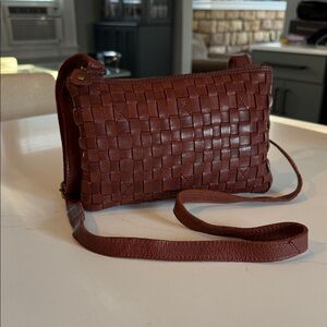 Ashwood Heritage Rich Cognac Brown Leather Crossbody Bag